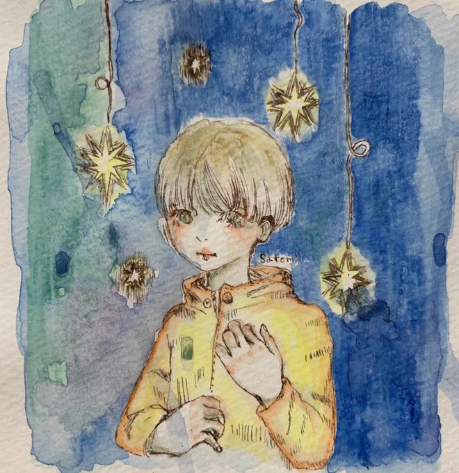 月が綺麗にみえた夜
ぼくは世界の幸せを願うのでしょう。
あなたも良い夢を。 