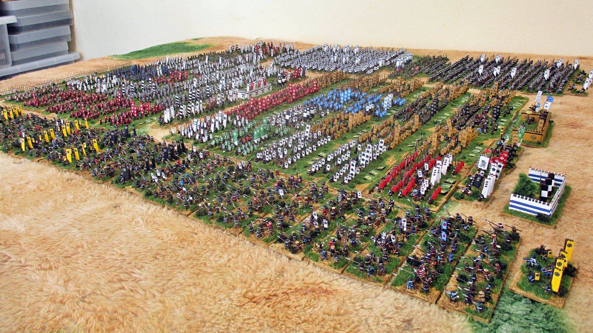 ADCPainting's tweet photo. 6mm Sengoku Jidai. The story so far....
#6mm #ζ¦ε½ζ代 https://t.co/3dB7I36Zni