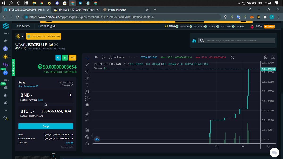 tokenBTCBLUE's tweet photo. UP 130% in 24 hours = BTCBLUE🚀😍

https://t.co/RwiUHB1oWw

 #cryptocurrencies #cryptocurrency #CryptoNews #cryptotwitter #BTCBLUE #BTC #BSC #LetsGo #RT #token https://t.co/MSKZVvtbgF