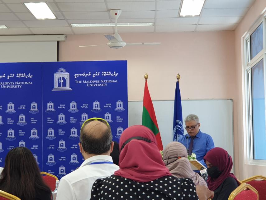 MNUedu's tweet photo. Need Assessment and Curriculum Development workshop of the CHILDRN project was inaugurated in Addu City today. 

 #childrn #erusmus+#MNU https://t.co/mNymu4Iff0