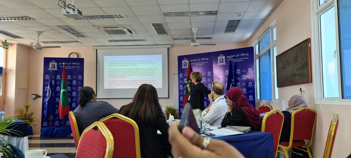 This is a 3-year project  co-funded by the European Union with the objective to co-create a new curriculum focused on climate change and diplomacy at The Maldives National University

 Stay tuned for more info about this exciting project!
 #childrn #erusmus+#MNU