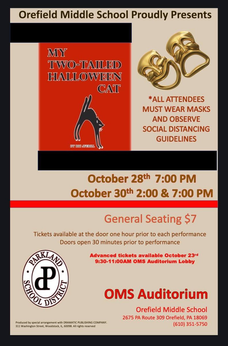 OrefieldMS's tweet photo. Come out and support the OMS theater arts department this week. https://t.co/TCespsnaC2