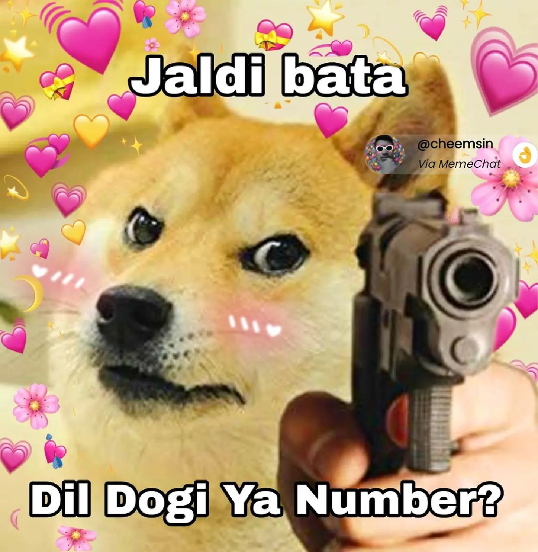 batao QT💓💓 #memes #wholesome #doge #cheems, image size:1080x1109
