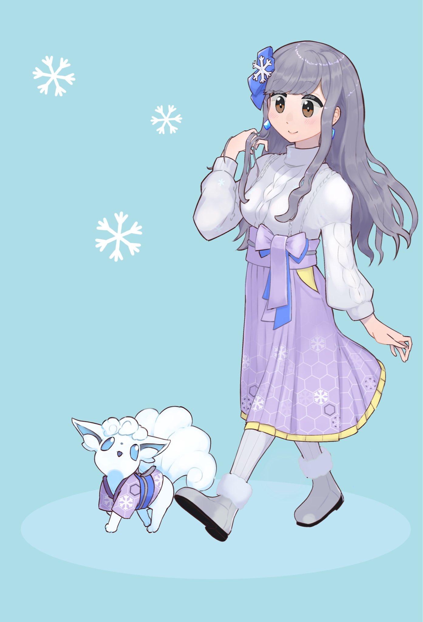 柚木みずき こなゆきセットとしんせいロコン ポケモンイラスト ポケモンユナイト T Co Syxtuzjrlm Twitter