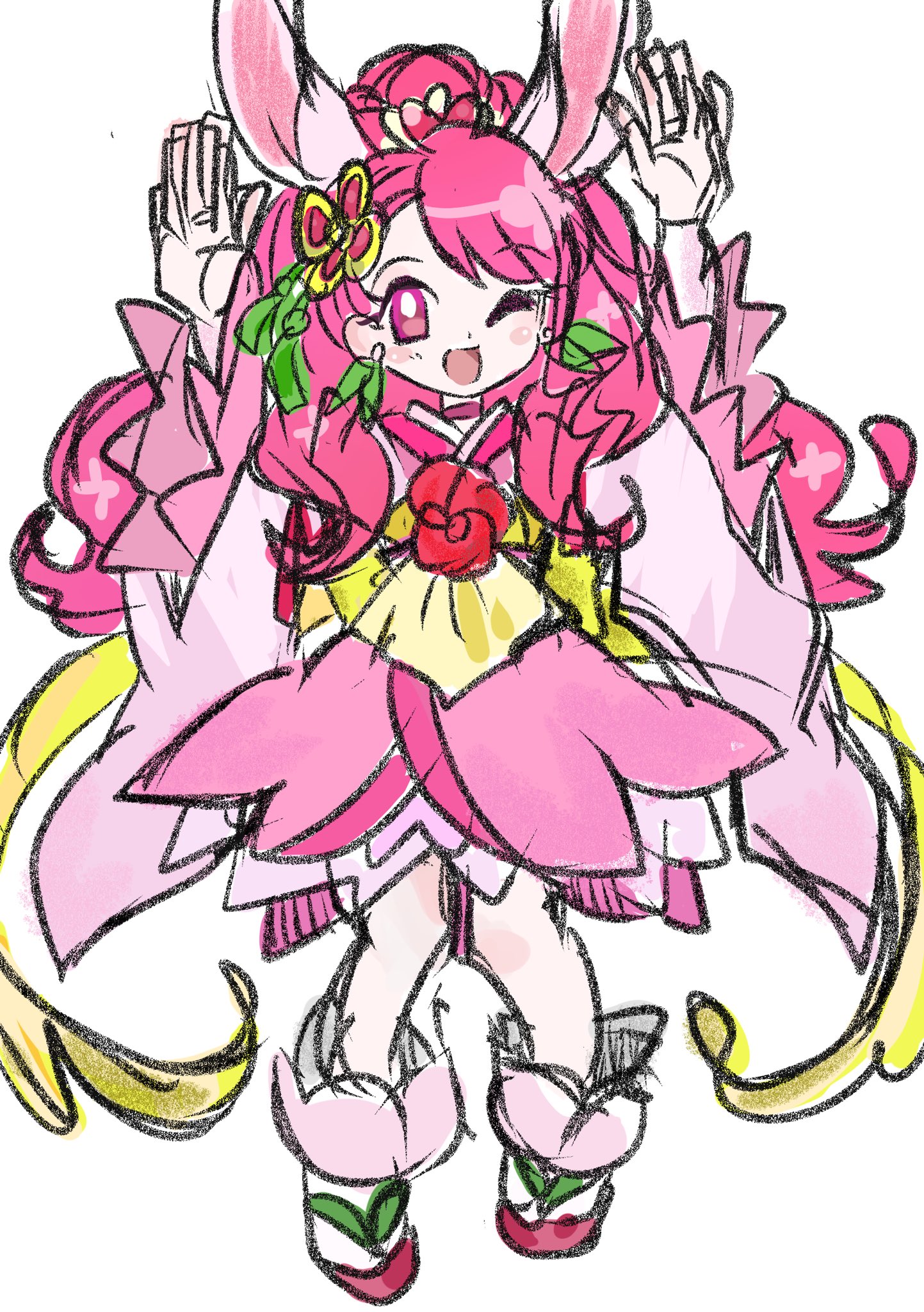 キュアグレース パートナーフォーム ラビリン 花寺のどか 缶