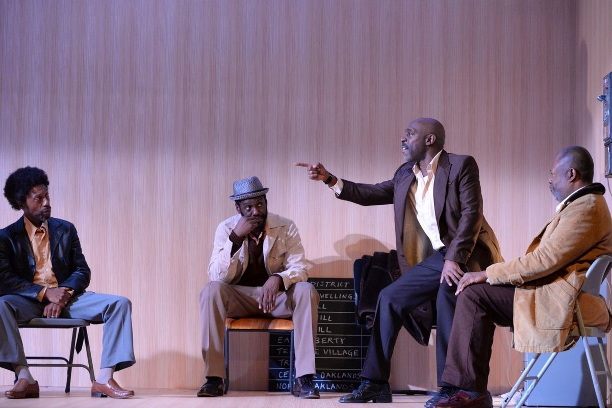 Theatre review: Jitney at The Courtyard, <a href="/LeedsPlayhouse/">Leeds Playhouse</a> with <a href="/HeadlongTheatre/">Headlong</a> - britishtheatreguide.info/reviews/jitney…