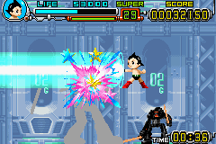 SirArturo3's tweet photo. Una joya de #Treasure, de las que no se habla mucho! Curiosamente tengo la sensación que a la hora de crear a Megaman, Capcom se basó un poco en Astro Boy... y años después se publicó en #GameboyAdvance este #AstroBoy #OmegaFactor, de estilo cercano a la saga del megaman! https://t.co/ov4kO18Pps