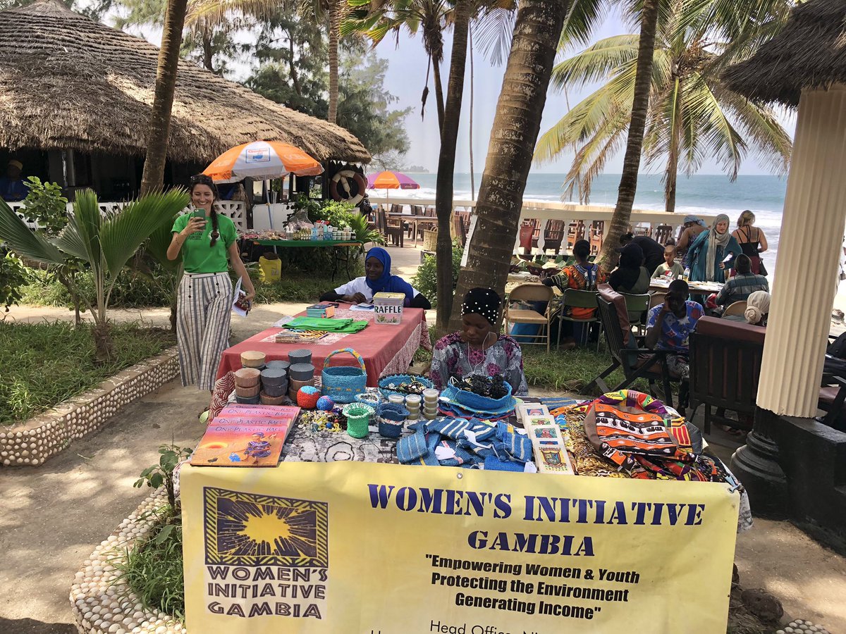 EarthGambia's tweet photo. Our Outreach Coordinator was at the #EcoEvent yesterday at Leybato as one of the speakers talking about #climatechange in The Gambia and the work Clean Earth had been doing in addressing them. https://t.co/YN0tmprJLc