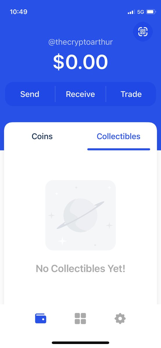 TheCryptoArthur's tweet photo. @coinbase First actual tweet for the Ape! 🦍 Username: @TheCryptoArthur 💎 #CoinbaseWalletSweepstakes https://t.co/ziqTotsUtY