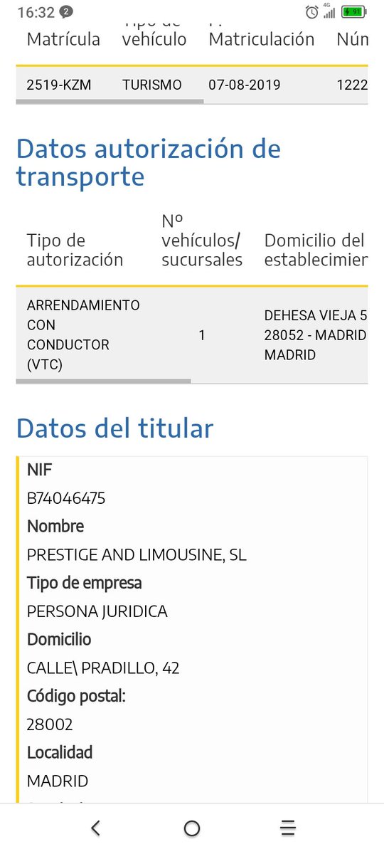 CaracolValencia's tweet photo. Está #VtcNoEsTaxi de #Madrid trabajando unos cuantos días en #Valencia cuando la controlan? Que hace falta para la #webcontrol ? Se ve el escudo de Madrid igual es hasta falso??? https://t.co/zL8HSRZJGV