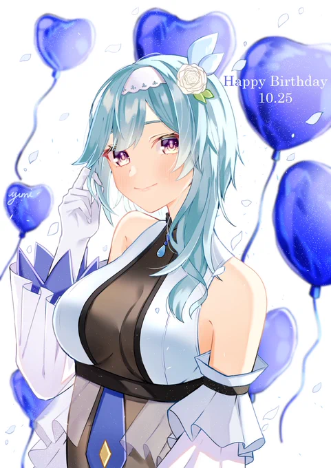 #原神  #GenshinImpact #Eula  #エウルア生誕祭2021

エウルアたん!!!!!!!😭😭
おめでとううううううう!!!!ああああああああああああああ(限界オタク) 