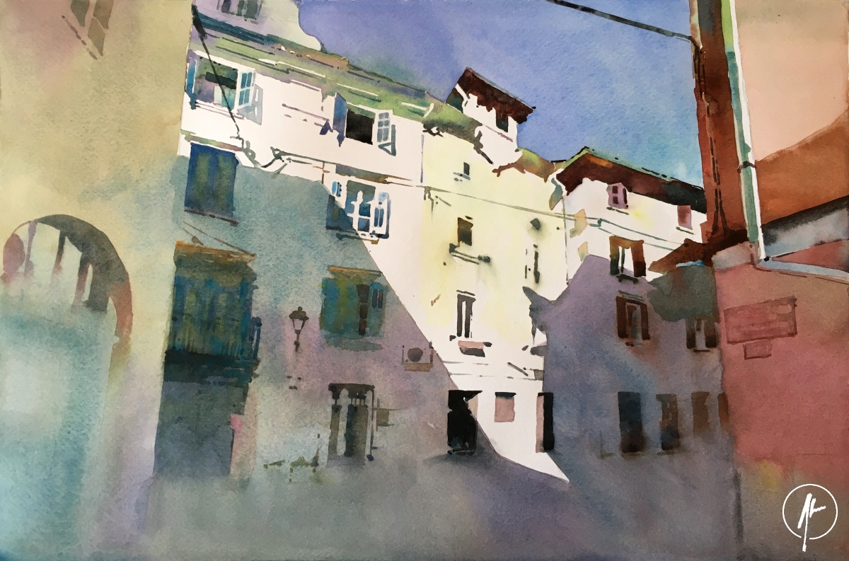 davidhrvatinart's tweet image. Piran, baroque building in Savudrija's street, 2021, watercolor, 53 x 35 cm, W&amp;amp;N PWC, Fabriano Artistico, More at: facebook.com/davidhrvatinart
#watercolor #watercolour #art #painting