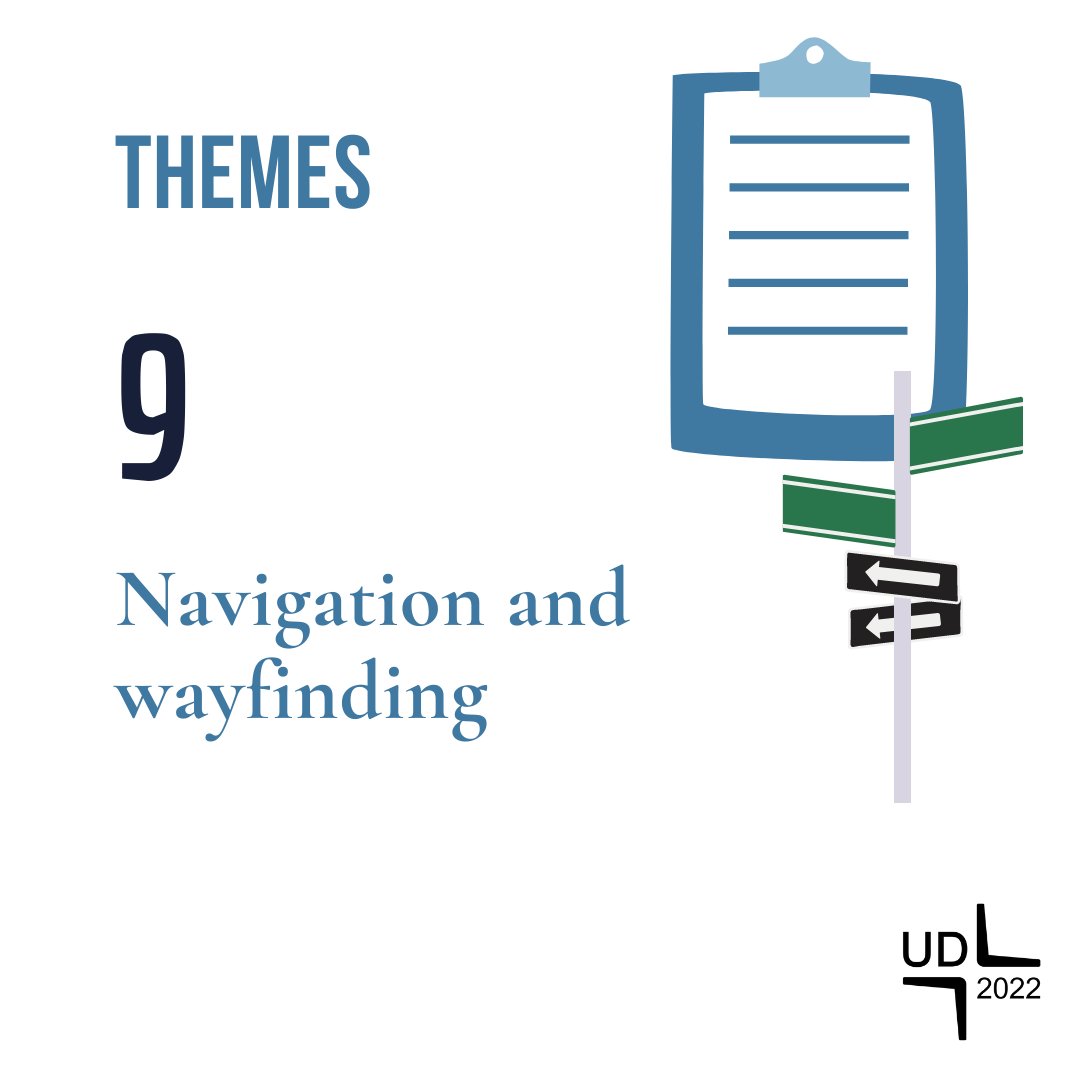 Sixth #InternationalConference on #UniversalDesign #Brescia #September2022
#wayfinding #navigation