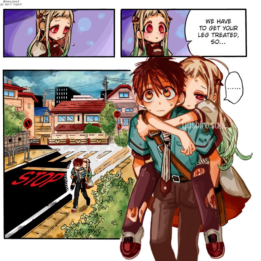 It's finally done TvT ✨ i'm gonna stare for hours
#hananene #hanako #yashiro #amane #jshk