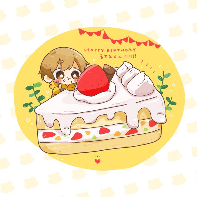 「brown hair strawberry shortcake」 illustration images(Oldest)