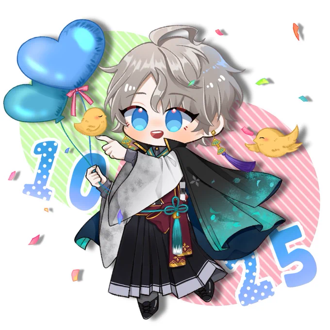 甲斐田さん誕生日おめでとう大好きです#甲斐田晴誕生日2021#描いた晴 