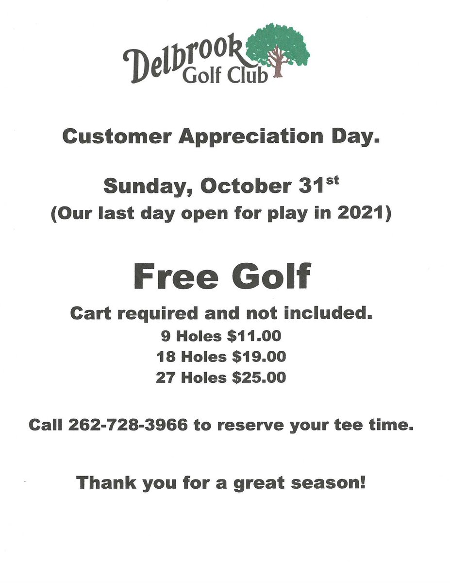 Delbrook Golf Club (@golf_Delbrook) / Posts / X