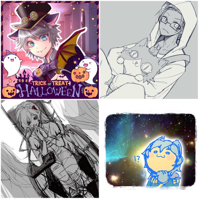 #みなさん去年の今頃はどんな絵描いてましたか
丁度良いタグ見かけたので、1年経ったこの日にーと思ったらてっぺん過ぎてますね!(_・ω・)_タアン! 