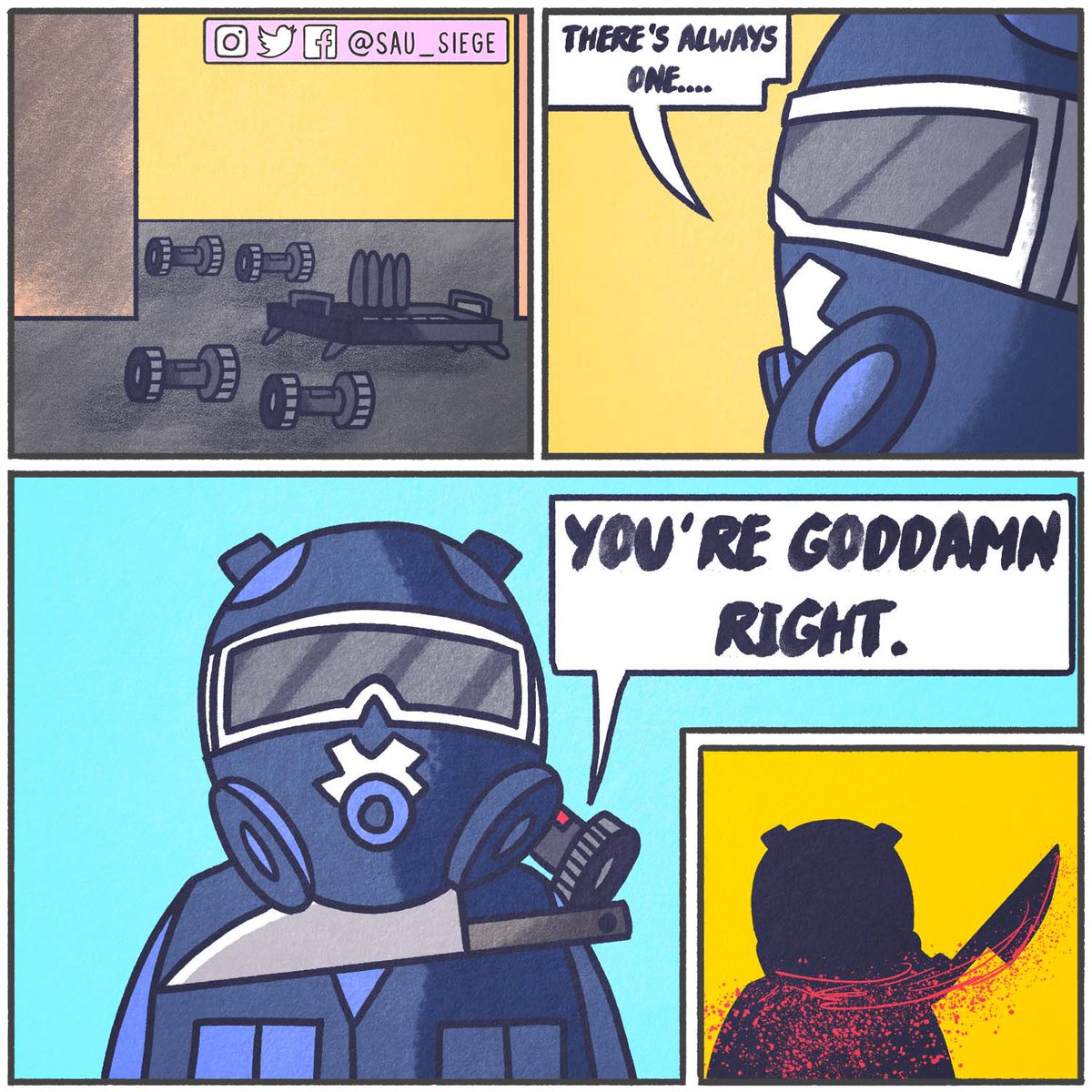 SAU_SIEGE's tweet photo. It’s not behind the scenes day yay! 🌈 https://t.co/N1ksJ2mIpv https://t.co/jOszIAJcED