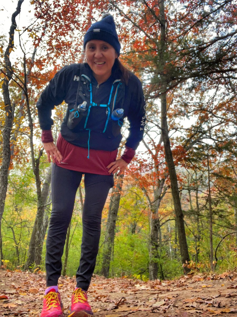 Mom74Run's tweet photo. Last 2 hour run and 5 days till @JavelinaJundred 100k race! I am ready! #nativewomen #navajo #ultrarunner #RepresentationMatters #trailrunner #nativewomenrunning https://t.co/IFbvE6noj8