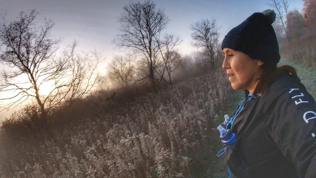 Mom74Run's tweet photo. Last 2 hour run and 5 days till @JavelinaJundred 100k race! I am ready! #nativewomen #navajo #ultrarunner #RepresentationMatters #trailrunner #nativewomenrunning https://t.co/IFbvE6noj8