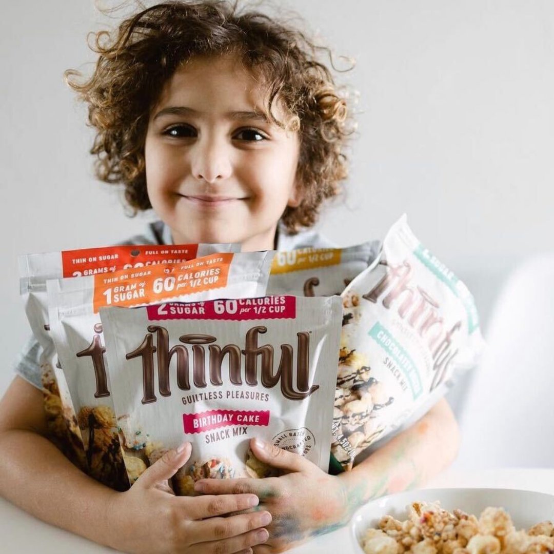 BeThinful's tweet photo. #Thinful is the perfect treat for everyone in the family. We believe it’s important to start healthy habits at a young age https://t.co/6QqtcIYzGy