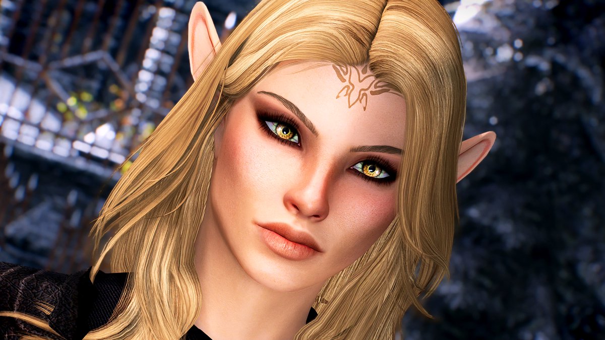 eyes and brows skyrim mod