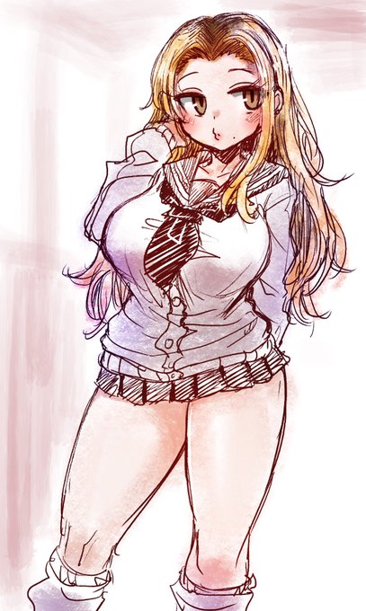 いま作業中の商業原稿に登場するギャル、めっちゃ気に入ってるんすよね 