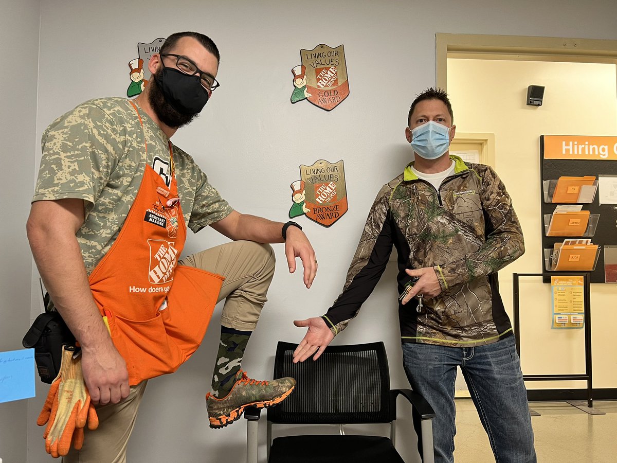 I missed posting this gem of our 2 fabulous ASM’s on camo day. #CAM