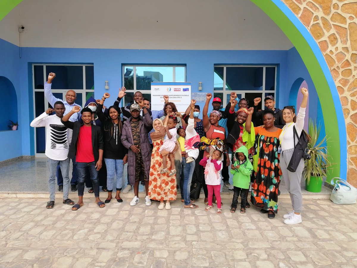 ALDAAFRICA01's tweet photo. Jour 2 du camp de cohésion sociale à #Médenine en collaboration avec la coalition des associations humanitaires 
#PISC2: Programme d'insertion socio-culturel des migrants en Tunisie. Projet de l' #ALDA soutenu par Terre d'Asile Tunisie - Maison du Droit et des Migrations. #Africa https://t.co/yFzGB4IrDj