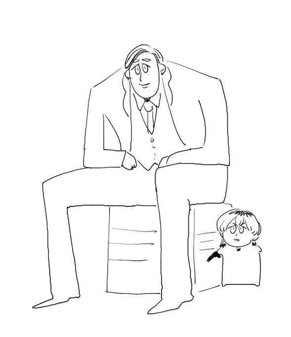 支部にあげるのに表紙にいいのが無かったので急遽描きました 