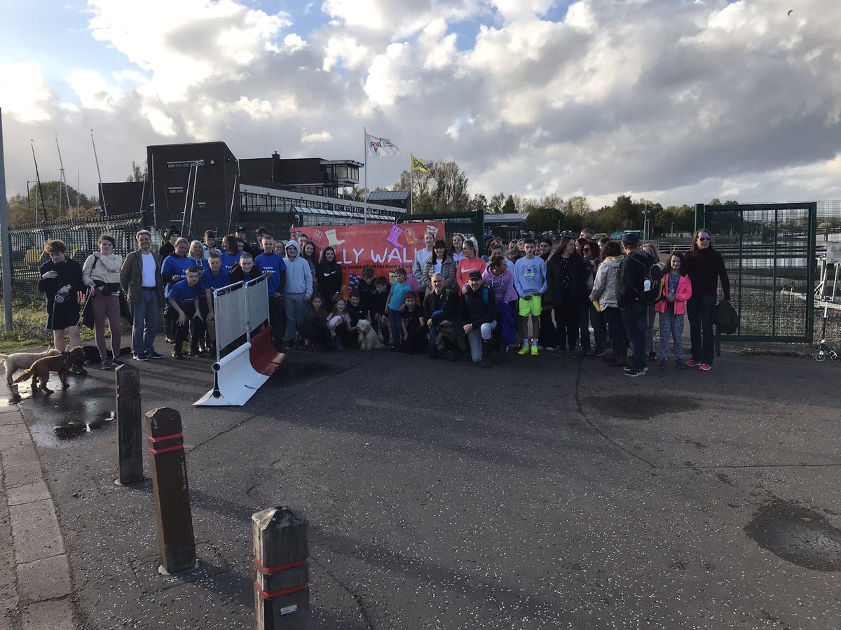 We made it! Thanks so much for everyone that came today! Was a lovely walk and great to see so many turn up to support Kyle! Special thanks to #teamMcKean ❤️