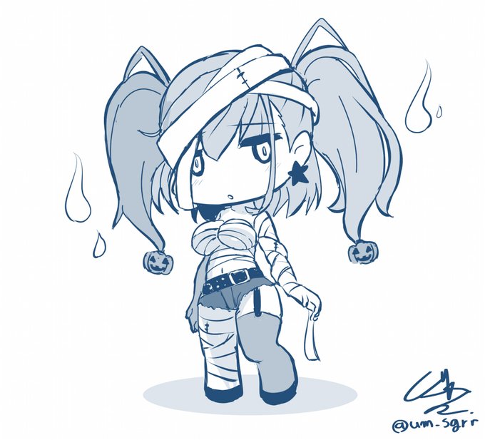 アトランタはやっぱり包帯巻くかなーとか思いながら描いてた 