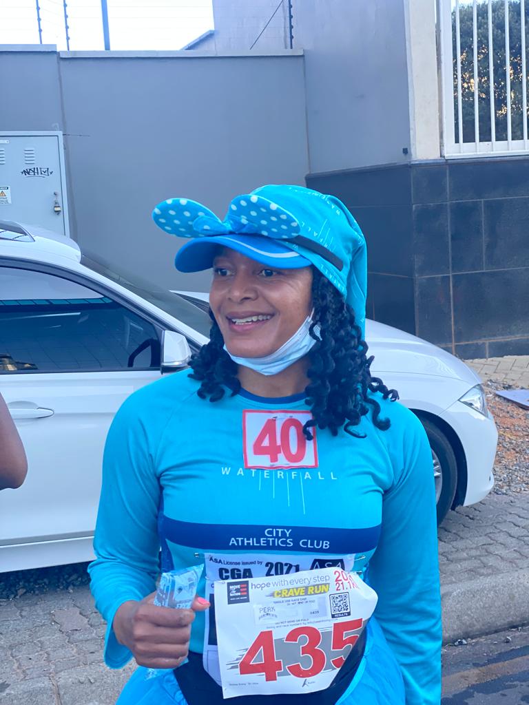 Today we are crushing on Thuto who was the Crave Run Ambassador,she hurled everyone in the club to enter and take part in the Race.We appreciate her effort and enthusiasm.She is the reason the club might be on 'I blew it' from chowing the R25K
<a href="/movethenation/">Move The Nation_SA</a>
#reakitima #CraveRun