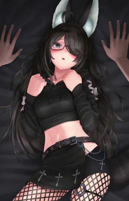 Skeb納品しました〜
VRChatのアバターキャラクターとのこと 