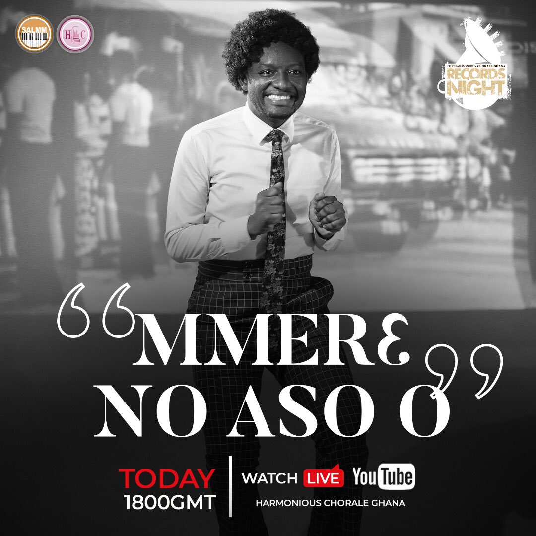 HC_Ghana's tweet photo. Join us celebrate. Records Night is Today. 18:00 GMT via https://t.co/IvpMbB6D2c
#RecordsNight #SALMM #RoadToFifteen #fifteentofifteen #Vintage #HarmoniousChorale https://t.co/Kh0q5kXucv