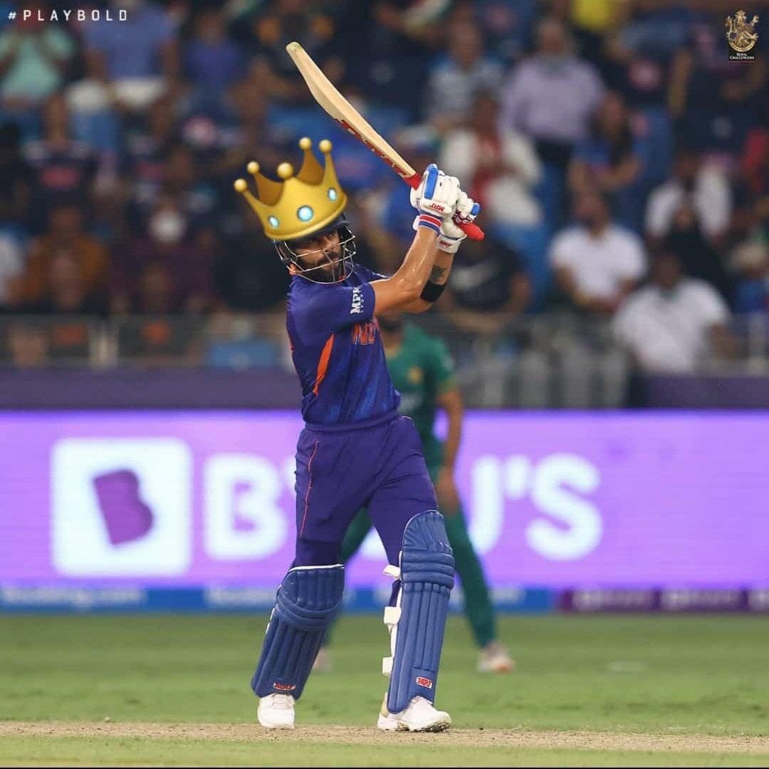 shanuizm's tweet photo. What an inning!!! king kohli #TeamIndia #INDvPAK https://t.co/hGBqqDHQnW