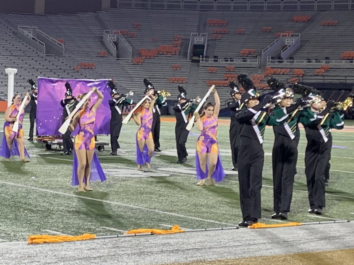 FremdVMB's tweet photo. Congrats VMB on an outstanding 2021 season! By far their best “Believe” show of the year at the U of I Marching Band Championships, placing 5th in the large school division. More importantly were the individual/section growth &amp; incredible  friendships and memories! #FHSspirit https://t.co/4BJa57BB32