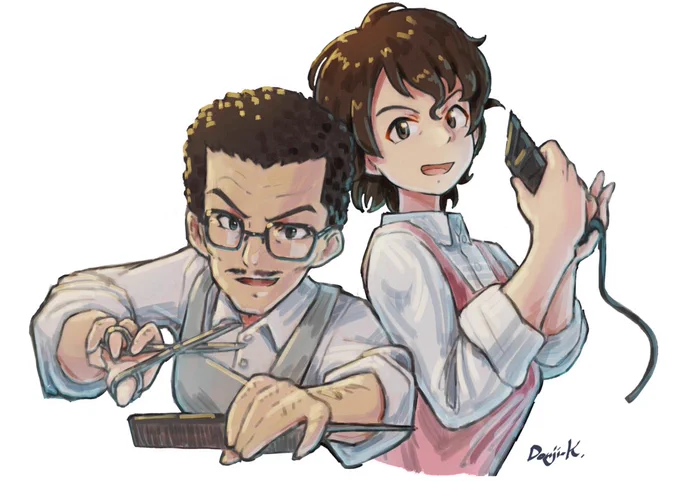 #GuP #garupan #ガルパン #秋山淳五郎 #秋山好子
ライブ配信中に描きました
秋山殿のご両親淳五郎さんと好子さん
2.5H+ https://t.co/bY2cKNIO9I 