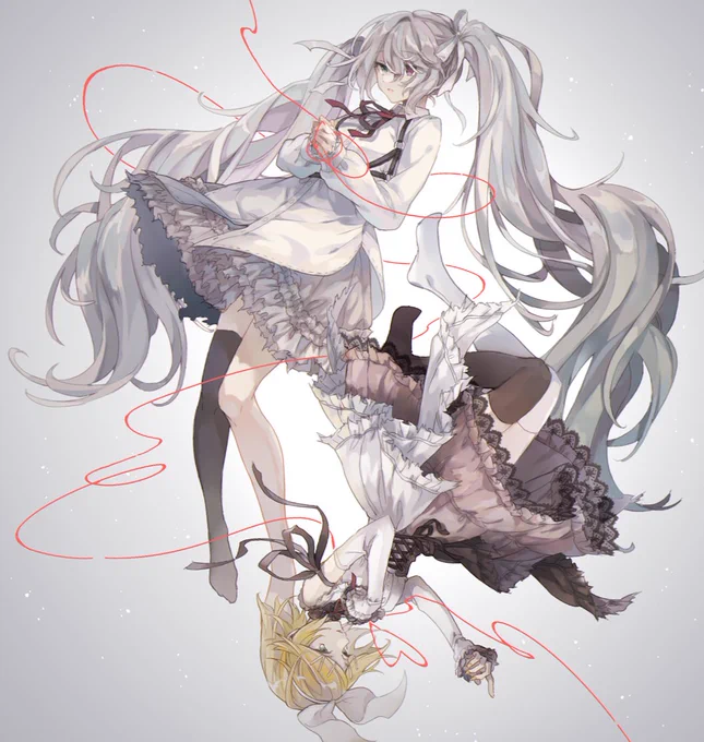 ニーゴミク&リンちゃ
#prsk_FA 