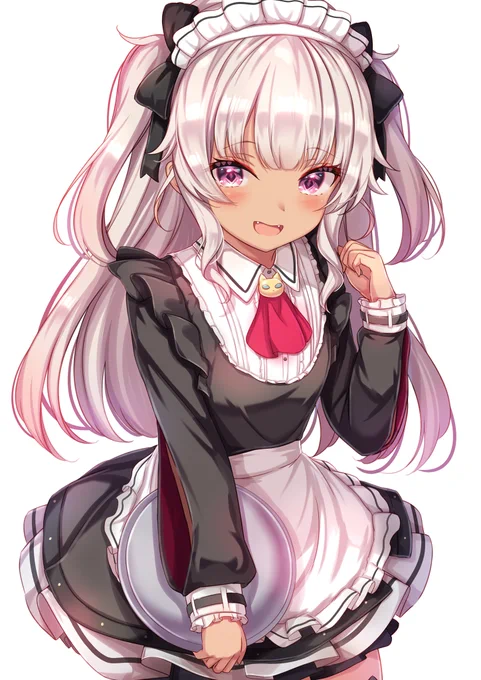 メイドまちゅ💥
#マオのお絵描き帳 