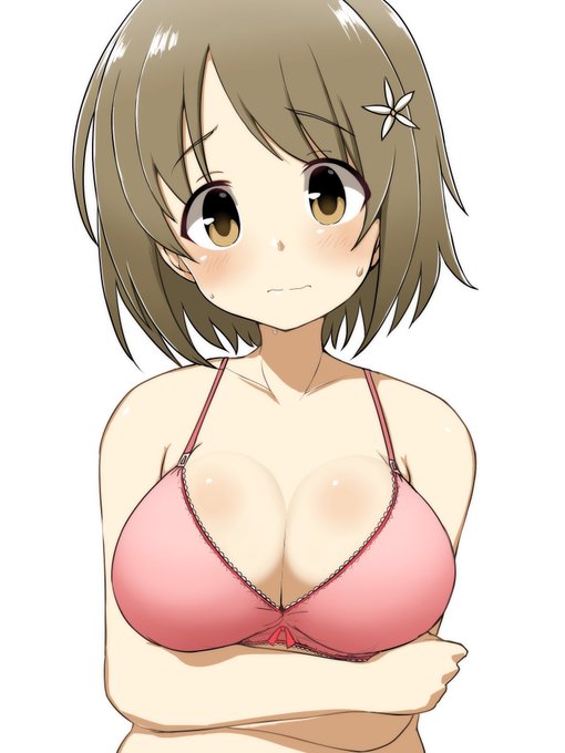 かな子ちゃんブラ✨
(FANBOXに裸差分があります) 