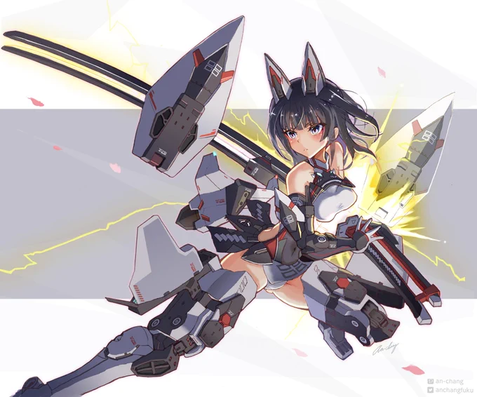 #今年も残りわずかなので今年一番伸びた絵を貼る見た絵描きさんも強制でやる
アリスギアからまさかの同着😄ファボでは楓さん、リツではTi2ですが誤差の範囲🤔 