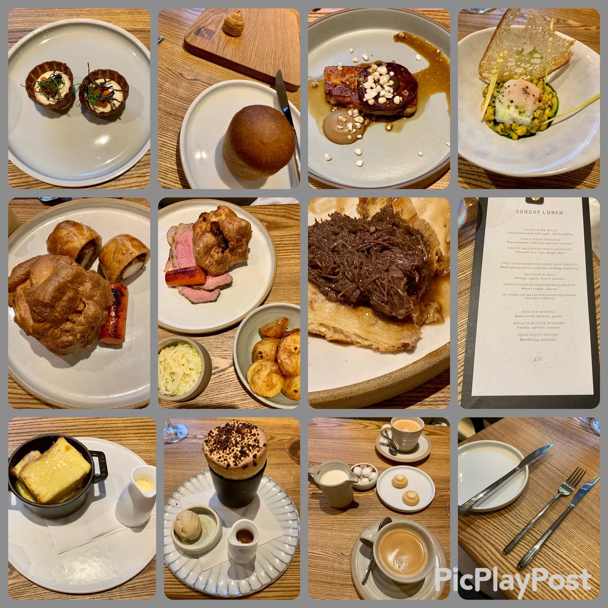 smdger's tweet photo. @tom_chef1 @rest_upstairs  First time visit and an absolutely stunning meal. Thanks to you and your team - oh and that marmite butter - 🤤🤤 https://t.co/9jvVmOMYEs