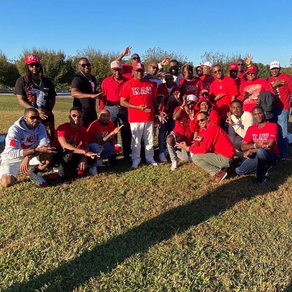 C_Swank_'s tweet photo. UWG Homecoming 2021. Had a great time reuniting and chopping it up with friends and brothers! #TooKleanTK https://t.co/Gp5GfEMwtt