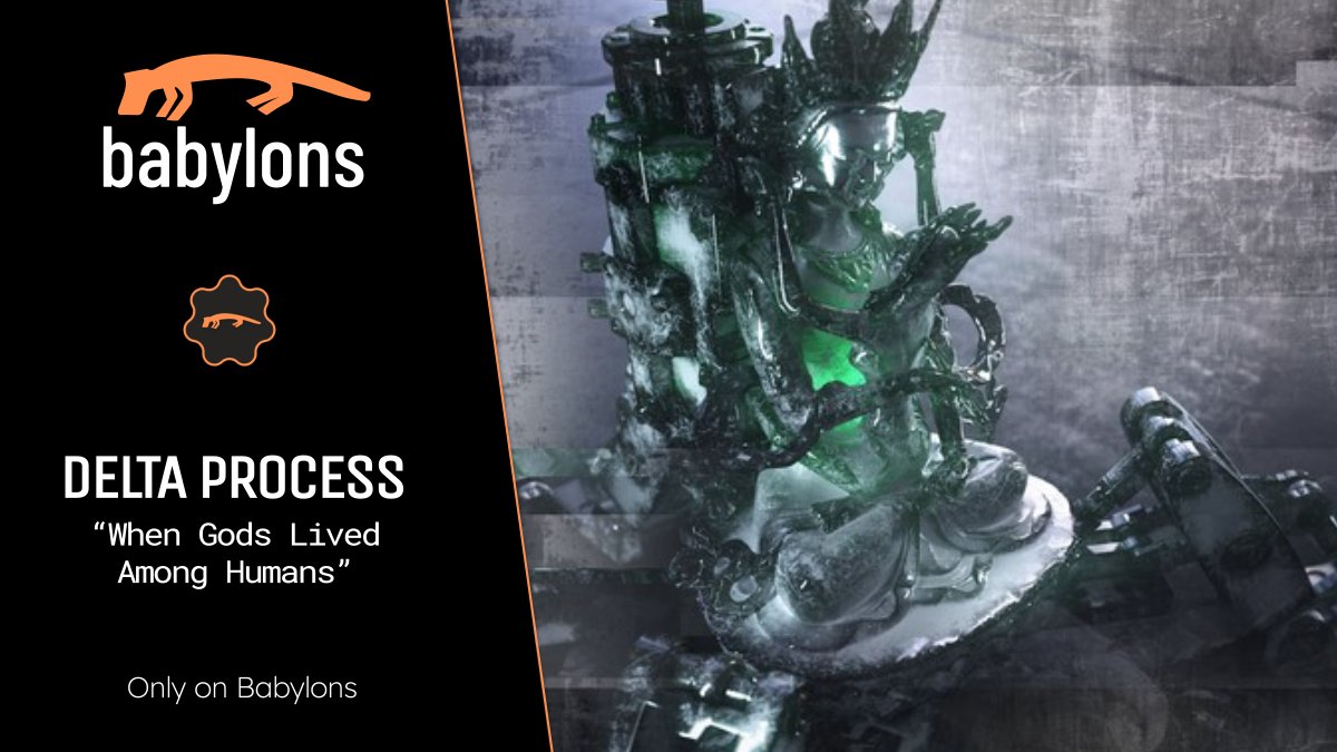 BabylonsNFT's tweet photo. So hyped to announce our 48th Ambassador Artist @deltaprocess π½ and a special π£ #NFTdrop "When Gods Lived Among Humans" as a unique piece in our special #BabylonsGenesisCollection π
Get the full version #NFT exclusively on Babylons #NFTmarketplace π€
https://t.co/PEC5vdLsVs https://t.co/32Yzr7zG1F