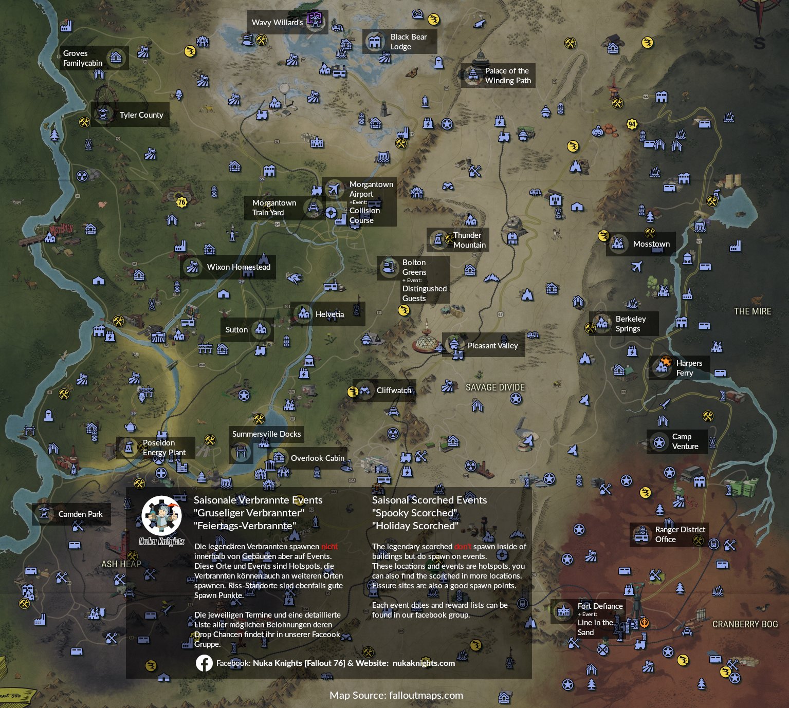 Nuka Knights (skywalka) on X: “Check out our “spooky scorched” map 