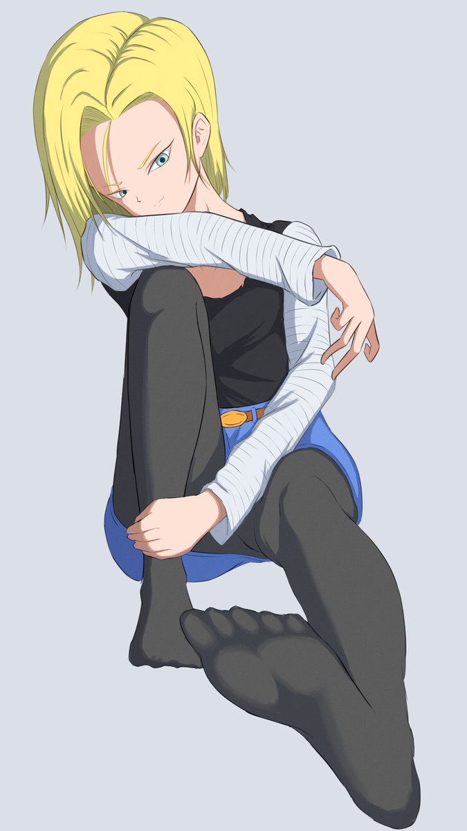 人造人間18号 「18号 」|いぶおんけのイラスト