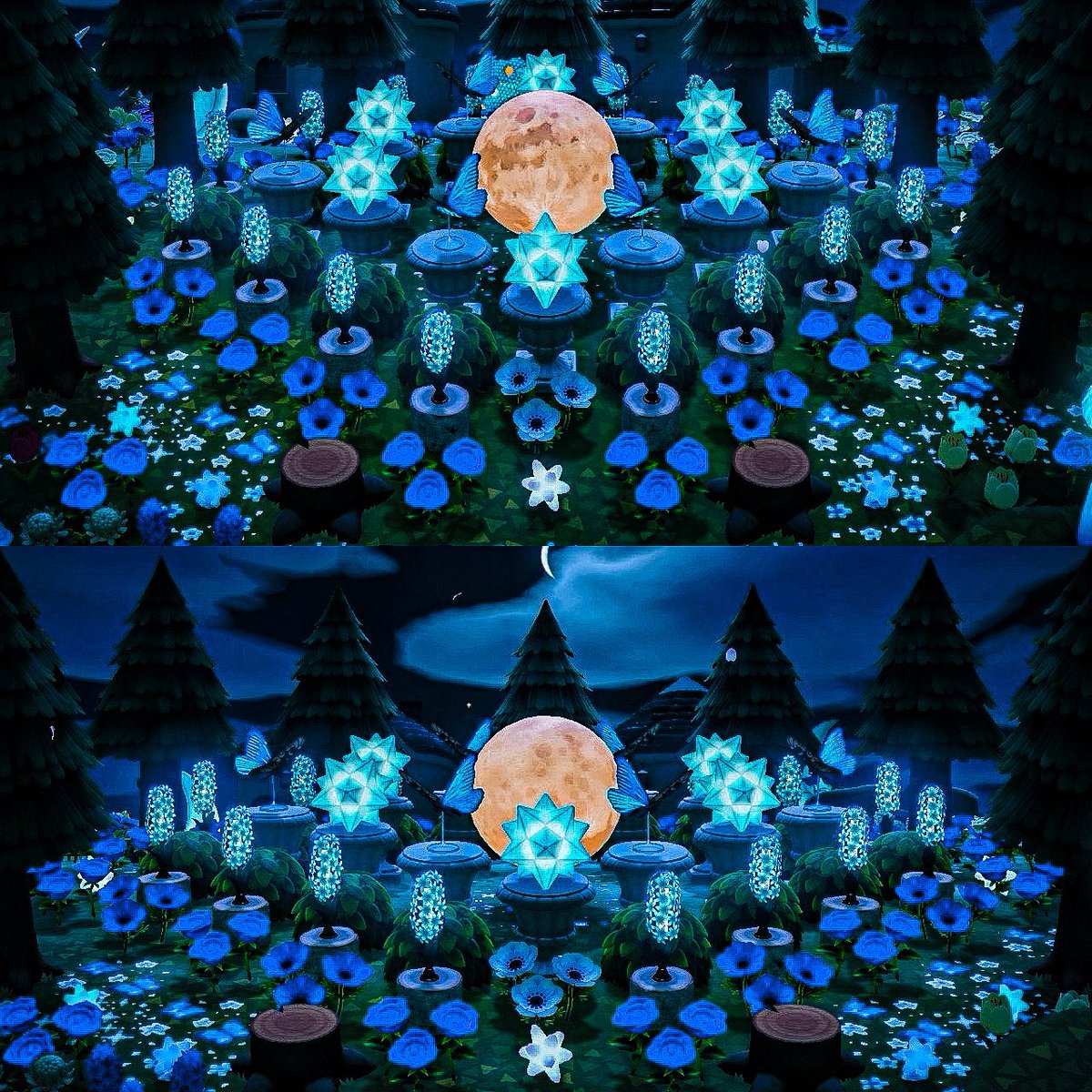 ACNHMorgane_'s tweet photo. Blue spot 🦋💙

#AnimalCrossing #ACNH https://t.co/dM9tAuey2s