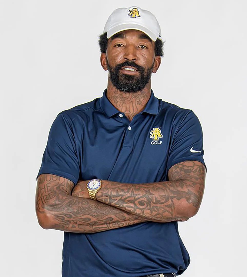 TrayABC11's tweet photo. North Carolina A&Tβs golf team is set to visit #UMES on Tuesday (10/26) and Wednesday (10/27).
2x NBA champion JR Smith will make the trip to the Eastern Shore. He and the Aggies are set to visit Ocean City Golf & Country Club.
#DelmarvaSportsInsider #MEACGolf https://t.co/oWJGLEwaGI